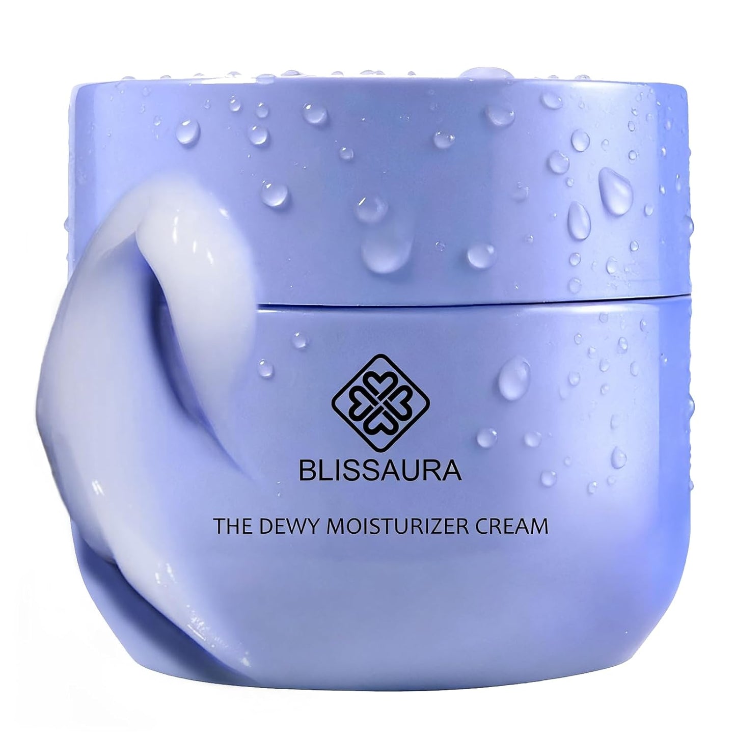 The Dewy Moisturizer Cream - Premium Anti-Aging Facial Dewy Skin Cream with Purple Rice & Hyaluronic Acid for Radiant, Hydrated Skin 50Ml/1.7 Fl Oz
