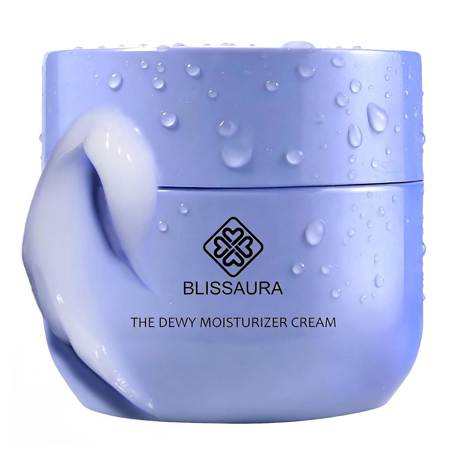 The Dewy Moisturizer Cream - Premium Anti-Aging Facial Dewy Skin Cream with Purple Rice & Hyaluronic Acid for Radiant, Hydrated Skin 50Ml/1.7 Fl Oz